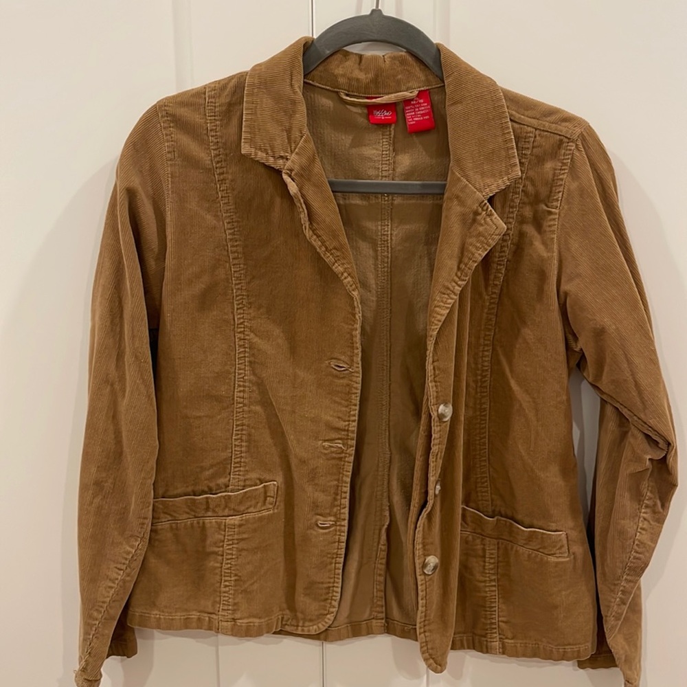 Corduroy blazer jacket